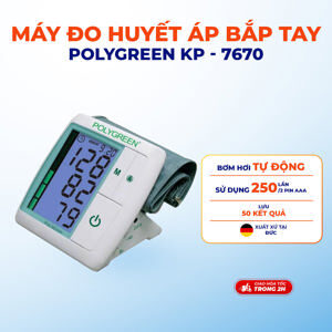 Máy đo huyết áp bắp tay Polygreen KP-7670