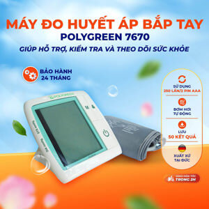 Máy đo huyết áp bắp tay Polygreen KP-7670