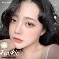 [POLYHEMA VĨ 8H] Lens CẬN màu xám Funkie (Cận 0-6) - Kính áp tròng CẬN KHÔNG GIÃN - đeo 8h/d, HSD 6m