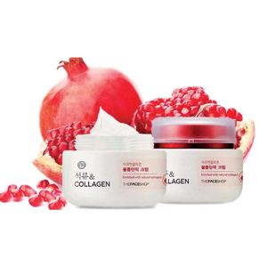 Kem chống lão hoá Pomegranate And Collagen Volume Lifting Cream The Face Shop