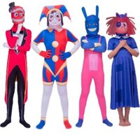 pomni costume amazing digital circus costume pomni cosplay Jumpsuit jax costume caine costume ragatha costume