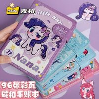 Pony Series Khóa Từ Sổ Tay Sổ Tay Có Giá Trị Cao Notebook Cô Gái Dễ Thương Nhật Ký Sinh Viên Sổ Tay Đơn Giản 8.17