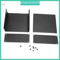 Poop Vỏ Điện Tử DIY Bảng Mạch Dự Án Hộp Nhôm Làm Mát 110x40x100mm Hộp Hợp Kim Nhôm Loại Chia