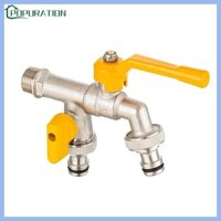 Pop 1 Trong 2 Ra Vòi Đồng Thau Máy Giặt Tap Dual Mục Đích Lau Nhà Bể Bơi Vòi Nước