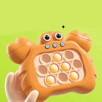 Pop it Fidget Toy giải trí rèn luyện khả năng tập trung, phản xạ - Pop it game điện tử xả stress theo nhạc Tiếng Anh