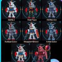 Pop Mart Qmsv-mini RX-78-2 Khớp Mgsd Gundam Mô Hình Hành Động Hình Đồ Chơi Búp Bê