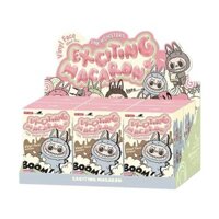POPMART Bong Bóng Mart LABUBU Labu Heartbeat Macaron Khuôn Mặt Vinyl Hand Phiên Bản Tổ Quốc