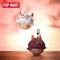 POPMART DIMOO: Hộp tai nghe tai nghe hình chó ba đầu và cáo thần tiên dòng No Sleep Tonight UU4S