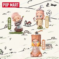 POPMART Zsiga Đi Bộ Dọc Dòng Hình Bí Ẩn Hộp Đồ Trang Trí Dễ Thương Quà Tặng