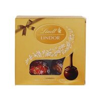 POPPOPS Lindt Lindor Chocolate vị sữa và hạt phỉ 50g