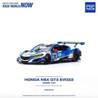 Poprace PR640040 1 / 64 XE MÔ HÌNH XE HONDA NSX GT3 KCMG DIECAST