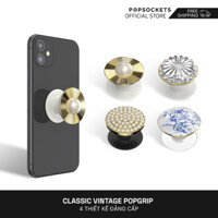 PopSockets Giá Đỡ Điện Thoại PopGrip - The Premium Cao Cấp Cổ Điển