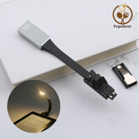 Popubear-book Light Sạc 250mah Chiếu Sáng Di Động Để Bàn Đèn LED Đọc Sách Đồ Dùng Gia Đình