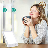 Popubear-full Spectrum LED Để Bàn Có Thể Điều Chỉnh Nhiệt Độ Màu Có Thể Điều Chỉnh Đèn LED Làm Sáng Thông Minh Đèn Ngủ