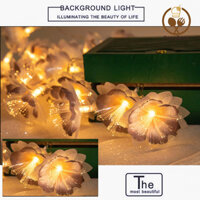 Popubear-string Đèn Cực Dài Nhấp Nháy Miễn Phí Hình Dạng Sáng Tạo Không Mở Rộng Cắm Và Chạy Nhựa Trang Trí Tiệc Ngày Lễ Treo Dây Đèn Hoa Đồ Dùng Gia Đình