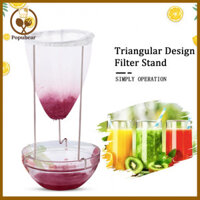 Popubear Túi Lọc Chống Mài Mòn Thép Không Gỉ Lọc Đứng Với Túi Nylon Cho Hạt Sữa Nước ép Bộ Lọc Bền Đẹp Cho Phô Mai Sữa Chua Thổ Cẩm Thiết Kế Chân Máy Nhà Bếp