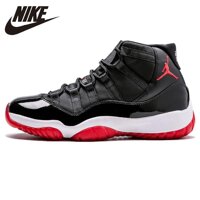 Popular in 2020 Nike_Mens Laceup Comfortble Basketball Shoes Air_Jordan Xi Bred Aj 11 Lifestyle Male Shock Absorption Sneakers #378037-010 [bonus]
