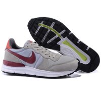 Popular in 2020 Original New Nike_ Mens Retro Waffle Racer Running Shoes Fashion Casual Shoes Sneakers (Grey/Red) [bonus]