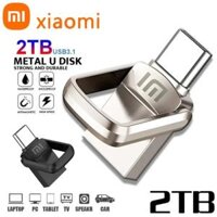 【Popular】 USB Флешка 2TB 1TB OTG Metal USB 3.0 Pen Drive Key Type C High Speed Waterproof Pendrive Mini Flash Drive Memory