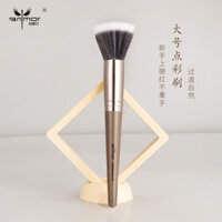 Popular#Dotted Brush Blush Brush Double-Layer Flat Head High Quality Professional Cosmetic Brush Highlight Brush Makeup Clear Beauty Tools6vv