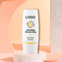 Popular#In Stock NoneLOGOFace Concealing and Isolating Make-up Primer Neutral Logo Brightening Skin Color Concealer Cream6vv