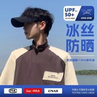 Popular#Sun Hat Men's UV Protection Sun Protection Outdoor Running Breathable Cold Summer Sun Hat Women Visor Peaked Cap6vv