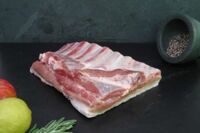 Pork belly, bone-in, pre-order only – 500 gr