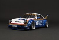 Porsche 911 RWB 964 1:18 Ignition Model ( Blue White )
