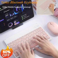 Portable Bluetooth Keyboard and Mouse Set for Ipad Mini Charging Android Tablet