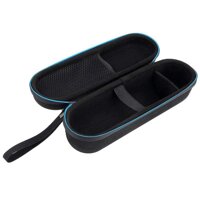 Portable Carry Case for Sony XB20 / XB21 Zipper Replace Bluetooth Speaker Travel Handheld Bag Hard Shell Box (Blue + black)