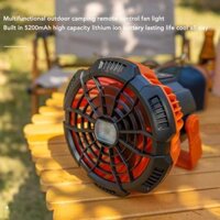 Portable fan light remote control night light