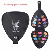 Portable Guitar Picks Holder Case Waterproof With 22 Slots Bass Guitar Ukulele