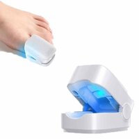 Portable nail polish UV phototherapy device