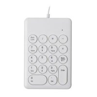 Portable Number Keyboard for Laptop Computers White - 269key White