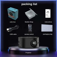 Portable Projector Mini Projector Usb Projector 4k Full HD 1080P projector small Classroom Home Theater