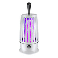 Portable Rechargeable LED Mosquito Killing Lamp Outdoor Indoor Camping Insect Killer Bug Zapper Qiuet Design
