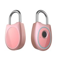 Portable Smart Fingerprint Lock Electric Biometric Door Lock USB Rechargeable IP65 Waterproof Home Door Bag Luggage Lock
