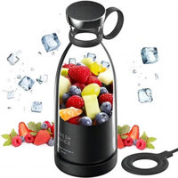 Portable USB Mini Juicer Blender – Rechargeable Fruit Mixer & Smoothie Maker (350ml)