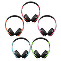 Portable Wireless Hifi Stereo bluetooth Sports Headphone Headset Mic SD AUX
