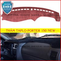 [Porter 1.5 tấn đời 2021] Thảm taplo da cacbon,vân gỗ,nhung lông cừu,nỉ đen chống nắng tốt nhất