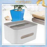 Portland Hộp đựng khăn giấy có nắp đậy bằng nhựa Hộp đựng khăn ăn gia dụng