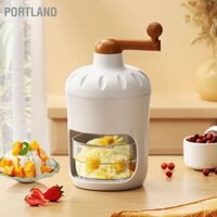 Portland Máy Nghiền Đá Di Động PP Hướng Dẫn Sử Dụng Bào Tuyết Nón Tự Làm Xay Cho Gia Đình Cắm Trại Ngoài Trời