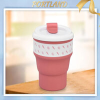 Portland Silicone Có Thể Gập Lại Traval Cup Gấp Cốc Cà Phê Di Động Tái Sử Dụng Nắp Đậy 550Ml