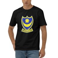 Portsmouth F.C. Áo thun Cotton Logo