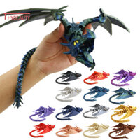 Poseable Dragon Nhân Vật Hành Động Mắt Nhựa Mô Hình Rồng Handmade Đồ Chơi Thần Tài Rồng Với Cánh Linh Hoạt Và Hàm Hoàn Hảo Để Giảm Căng Thẳng Và Trang Trí Văn Phòng Tại Nhà Độc Đáo