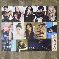 Postcard thẻ ảnh AESPA Karina, Ningning, Winter, Giselle chính hãng