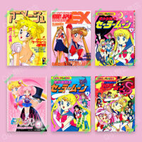 Poster A4 Sailor Moon Tsukino Usagi, Poster tạp chí Manga, Hình nền, Nhãn dán tường ký túc xá, Trang trí phòng ngủ công chúa dễ thương, Quà tặng sinh nhật sáng tạo
