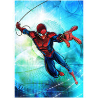 Poster Anime Người Nhện / Nhãn Dán Tường Ký Túc Xá Phòng 30 * 42cm