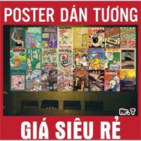 POSTER DÁN TƯỜNG - DECOR GỐC NHỎ CỦA BẠN - SET 24 POSTER - NEW