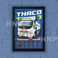 Poster Thaco Ollin Xe Tải các mẫu